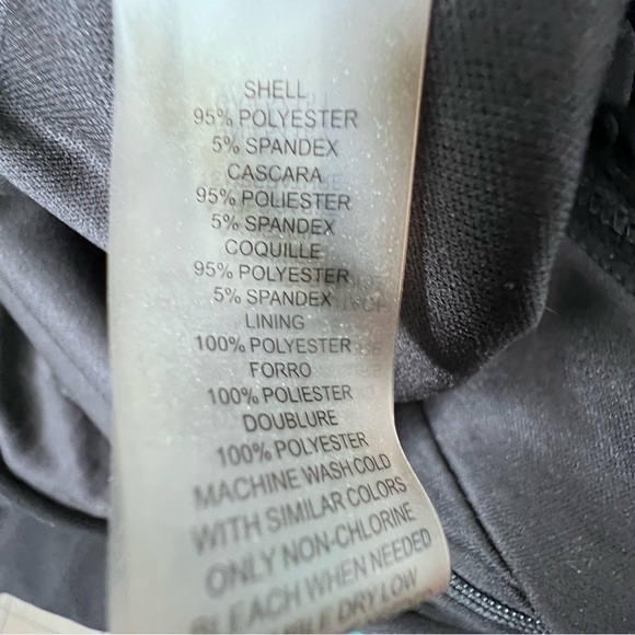 Vince Camuto Faux Wrap Jersey Jumpsuit Black Size Small - Picture 8 of 10